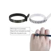 1pc Ringgröße Messkreis UK/US Official Ring Sizer Männer Frauen Finger Sizer Professionelle DIY -Schmuckzubehör -Tools