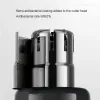 アクセサリー新しいXiaomi Mijia Electric Nose Hair Trimmerポータブルノーズ耳髪の眉毛トリマー充電可能な痛みのない髪のクリッパー