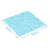 Tapis de bain pvc pvc texture pavée texture anti-skid pour salle de bain et plusieurs couleurs sont un traitement de désodorisation librement sélectionné est