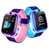 Watches S12 Child Smart Watch Waterproof GSM Tracker SOS Smart Monitoring Positioning Phone Kids Baby Anti Lost Watch Android