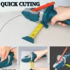 Handgereedschap gipsplaat -edger met 5m meetlint gipsplaten snijden timmerwerk gereedschap gipsbord snijder kartonnen scruli