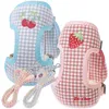 Hundekragen 2PCS -Gurt und Leine kleine Hunde Weste Pet Welpe Rucksack