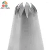 Baking Tools #C10 Large Size Piping Nozzle Cake Cream Decor Icing Tips 10 Teeth Close Star Pastry