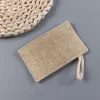 1/3/6Pcs Loofah Dishwashing Brush Reusable Non-Scratch Loofah Plant Fiber Eco Friendly Scouring Pads Dishwashing Sponge Scrubber