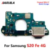 För Samsung S20 FE 4G 5G G780 G780F G781 G781B USB laddningsport Micro Dock Connector Board Main Flex Cable