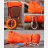 30m Water Buoyant Floating Ring Rope Float Buoy Life Saving Rope Non-slip Surface Floating Rings for Swimming Canoeing Kayaking