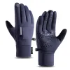 Gants de cyclisme sportif tactile tactile doigts à vélo de vélo de balade des femmes hommes bicycle rouleau épaissis gants chauds rg34