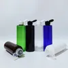 収納ボトル（30pcs/lot）200ml透明な白いプラスチックトラベルローションフリップトップキャップ補充可能なボディウォッシュシャンプーパッケージペット