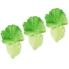 Decoratieve bloemen Vegetable Leaf Prop Artificial Decors Model Props Simulatie Sla Modellen Groenten Verjaardagdecoratie Meisje