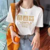 Designer Frauen T-Shirt Kämmte Baumwolle kurzärmeliges Damen-T-Shirt für 2024 Puyuan New Summer Clothing Slimming T-Shirt für Paare vielseitige Top-Kleidung
