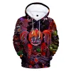 Spring And Autumn Hoodie Fnaf 3D Print Five Nights Sweatshirt For Boy School Men's and Women's Leisure Pullovers Hooded Jacket