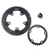 Fovno 110BCD Chainring Road bike 110bcd 5-claw Round Double chainring 2x 50-34T 52-36T 53-39T for sram red rival s350 s900 crank