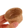 1 pc 1:12 House Bambola Miniatura Cesto di stoccaggio Verdure Food Basket Basket Model decorazioni per la casa Accessori per bambole giocattolo