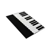 Mattes de bain Piano Keyboard Mat de porte drôle décor de maison Fund Home Gift Gift Musical Instrument Capet pour entrée salle de bain chambre intérieure