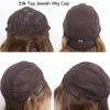 Parrucca ebraica di seta riccia top naturale naturale n. 4 capelli virgin europei parrucche per capelli umani per donne topper kosher parrucca riccia