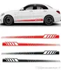 Auto Auto Auto Scala laterale Adesivi decorativi AMG Edizione Racing Stripe Side Ghirlanda per Mercedes Benz C Classe W204 W205 GGA19448897