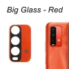 Camerie arrière arrière Lentes en verre pour Xiaomi Redmi 9T Couvercle de caméra principale avec cadre de cadre M2010J19SG M2010J19SY