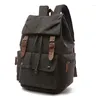 Backpack Vintage Canvas Laptop For Men Women School Mochila Feminina Fashion Anti-Theft Outdoor Travel Bag