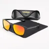 Güneş gözlükleri kutuplaşmış moda lüks erkekler balık tutuyor UV400 açık tonlar tasarımcı sürüş ışınları seyahat güneş gözlükleri gözlük serin