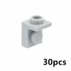 30Pcs MOC 36840 Thin Brick Inverted Bracket 1 x 1 - 1 x 1 Building Block Particle DIY Compatible Assmble Kid Educational Toys