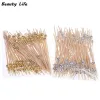 100pcs 12cm Fruit Snack Fork Bamboo Sticks Pearl Party Wedding Festival Supplies Wooden Toothpick Cocktail Food Skewer Picks