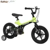 Bicicletas Bicicc para crianças meninos e meninas e crianças mais velhas de 2-6-8-10 com liga de magnésio Bicyc com pedais de roda auxiliares L48