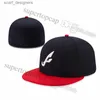 Ballkappen 2023 Herren Baseball Full Closed Caps Sommer Navy Blue Letter Bone Frauen Frauen Schwarze Farbe Alle 32 Teams Casual Sport Flat Shats Y240408