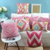 Pillow Wholesales Linen Cover Pink Grey Nordico Geometric Style Home Decorative Case 45x45cm/30x50cm