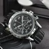 New TOG Mens Men Watcher Movement Quartz Movement Watch Luxury Automatic Salendar Date Hight Quality Watches for Men Chronograph Sapphire Glass 3 عيون كاملة الوظيفة