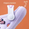 Zomer Baby Slippers Indoor Nonslip Soft Bottom Comfort Fashion Cute Childrens Hole Shoes Boys Girls Kid buiten Sandalen 240409