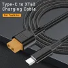 Typ-C zu XT60 Ladekabel für Toolkitrc SC100 USB-C bis XT60 Kabel PD2.0 100W 20V 5A LEIL 50/100 cm Fast Ladescheibe Draht