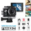 Connectores HD 1080p Ação esportiva Câmera de gravação de mergulho à prova d'água Full HD Cam Extreme Exerce