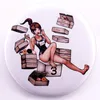 game sexy girl tinplate brooch Cute Anime Movies Games Hard Enamel Pins Collect Cartoon Brooch Backpack Hat Bag Collar Lapel Badges