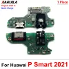 Huawei P Smart Plus 2018 2018 2019 2021 USBマイクロ充電充電ポートドックコネクタマイクボードフレックスケーブルのオリジナル新しい