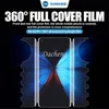 Sunshine SS-057R+ 25pcs HD Hydrogel Film para tela dobrável, 360 ° Frente e traseiro embrulhado, adequado para a máquina de corte de filmes