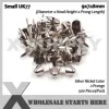 Punk DIY English UK 77 Round Cone Stud in Silver Color with 2 Prongs (Over 20Lots Will Get 35% Off) Used for Leather Craft