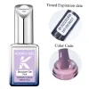 Kodies Gel Pink Gummi Basis Gel Politur 15ml Nagellack Struktur Neutral Beige bloße Farbe Vern halb dauerhaft UV/LED Lack