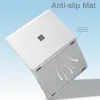 Fälle Laptop Hülle für Microsoft Surface -Laptop Go 1 2 3 4 5 Metall Alcantara Hülle Hülle klares transparentes Schutzbuchbuch Abdeckung