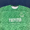 Trapstar Mens Designer T-shirt Trendy Trapstar Jersey Maat Letters Gradiënt Green T-shirt Loose Sports Casual korte mouwen zomer