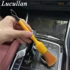 Lucullan Orange Detailing Brush Gentle Synthetic Bristles&Comfortable Handle For Prewash Interior Leather Cleaning