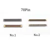 2-10 pcs 40 78 PIN USB Charger Charging LCD Display FPC-connector op moederbord voor Samsung Galaxy A32 A52 A82 A72 A725F 4G 5G