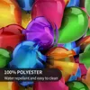 Mesa de tela de tela Bloon Bouquet Round mantel de estampado colorido Protector Funny Home Party Cubierta gráfica