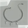 Charm Bracelets 316Stainless Steel Adjustable Men Woman Bracelet The Scorpion Pendant Summer Trendy Accessories Drop Delivery Jewelry Dhymw