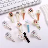 Metal 1pcs KPOP Lightstick Pin ATEEZ Stray Kids Twice ASTRO Treasure The Boyz Badge Brooches Bag Clothes Accessories Gift