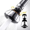 2 Mode Faucet Extender Munstycke Vatten Diffusor Tap Mixer Aerator Kök Adapter Frorer Sprayer Saving Bubbler Filte