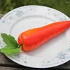 Decorative Flowers 8Pcs Simulation Carrot Artificial Vegetables Pography Props Realistic For Desk Simulated Food