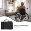 Chair Covers Fold Up Wheel Foldable Bench Wheelchair Walker 110X74cm Folable Black 600d Oxford Cloth Convenient Transport Large