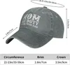 Ball Caps Mom Off Dutys Go Ask Your Dad Hat Women Baseball Cap Graphic