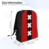 Backpack Holland Amsterdam Flag Laptop Männer Frauen lässig Bookbag für Schulschule Student Niederlande Taschen