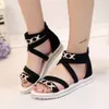 Shoes. Round Thick Soled Sandals, Bag with Back Zipper, 2024 Summer New Open Toe Women's Shoes